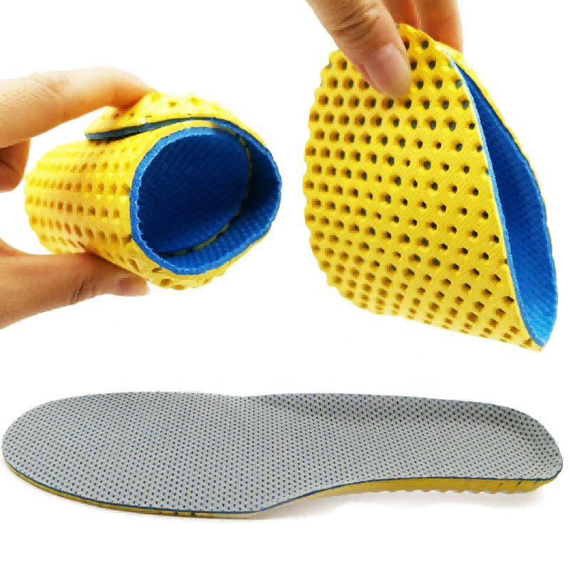 Eva ระบายน้ำ Honeycomb Insoles Memory Foam Insole รองเท้ากีฬา unisex unisex insoles